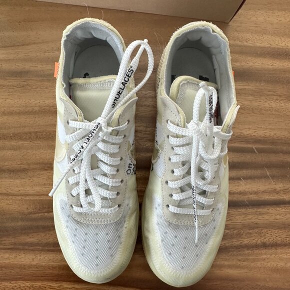 Nike Off-White x Air Force 1 Low The Ten - Size 7.5 - Picture 13 of 16